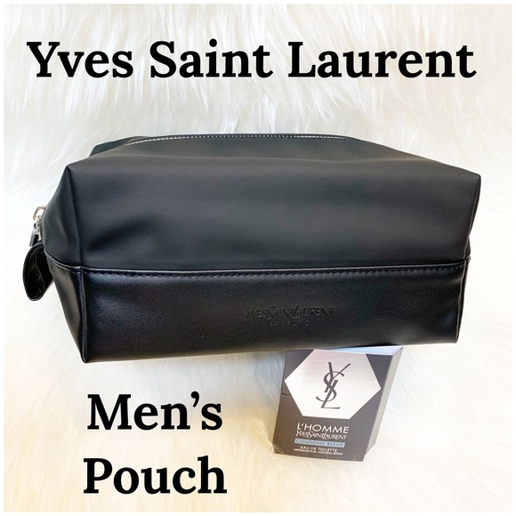 ysl mens pouch